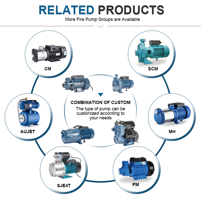 Pompe electrice de apă centrifuge de suprafață CPm1.5HP pentru irigații